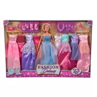 Set papusa Steffi Fashion Deluxe cu accesorii 23 piese