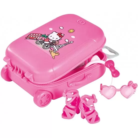 Papusa Steffi Love Hello Kitty Travel 29 cm cu accesorii Papusa Steffi Love Hello Kitty Travel 29 cm cu accesorii