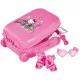 Papusa Steffi Love Hello Kitty Travel 29 cm cu accesorii Papusa Steffi Love Hello Kitty Travel 29 cm cu accesorii