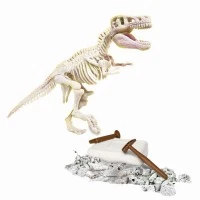 Set educativ Stiinta si Joaca - Descopera dinozaurul T-Rex fluorescent