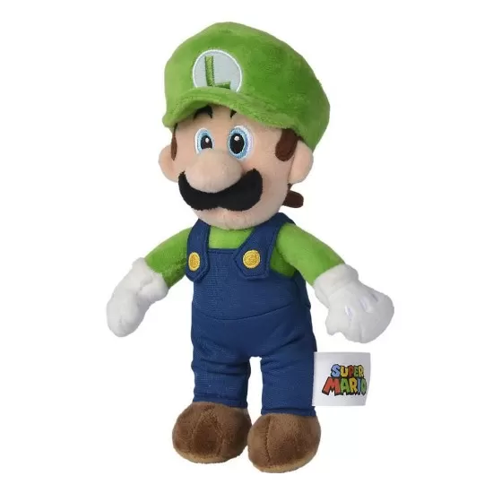 Jucarie plus Super Mario Luigi 20 cm Jucarie plus Super Mario Luigi 20 cm