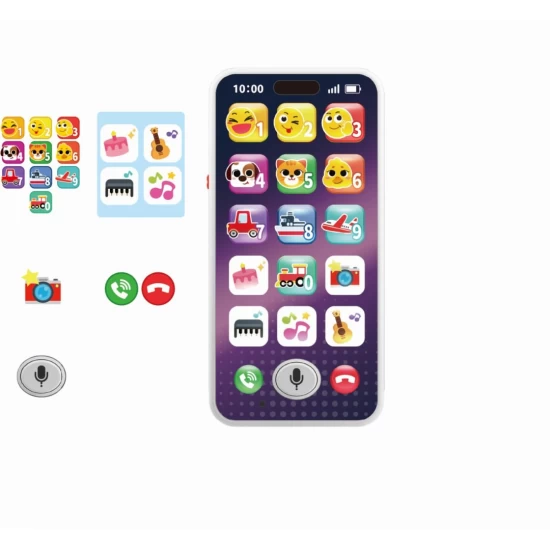 Telefon mobil interactiv bebe inregistreaza si invata Telefon mobil interactiv bebe inregistreaza si invata