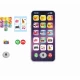 Telefon mobil interactiv bebe inregistreaza si invata Telefon mobil interactiv bebe inregistreaza si invata