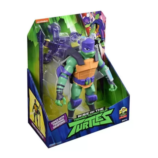 Figurina Donatello gigant cu accesorii de lupta Testoasele Ninja Figurina Donatello gigant cu accesorii de lupta Testoasele Ninja