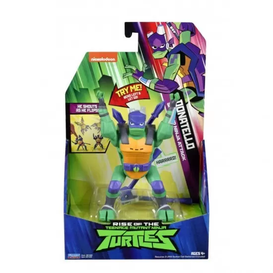 Figurina Donatello cu functie sonora Testoasele Ninja Figurina Donatello cu functie sonora Testoasele Ninja