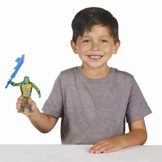 Figurina Leonardo cu accesorii Testoasele Ninja Figurina Leonardo cu accesorii Testoasele Ninja