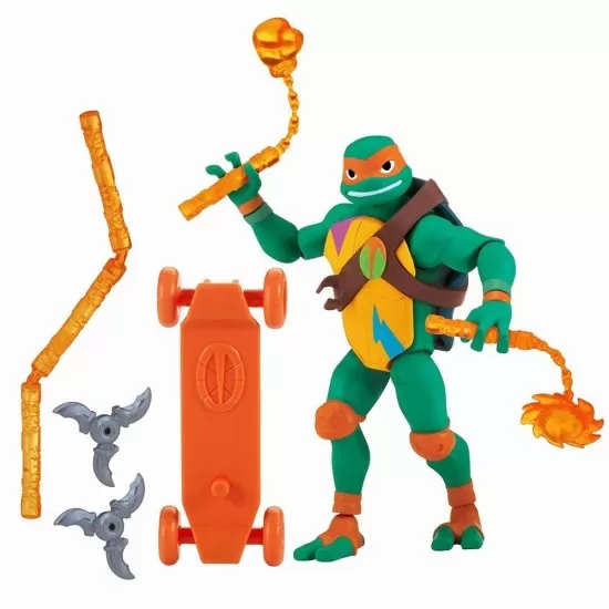 Figurina Michelangelo cu accesorii Testoasele Ninja Figurina Michelangelo cu accesorii Testoasele Ninja
