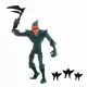 Figurina origami cu accesorii Testoasele Ninja Figurina origami cu accesorii Testoasele Ninja