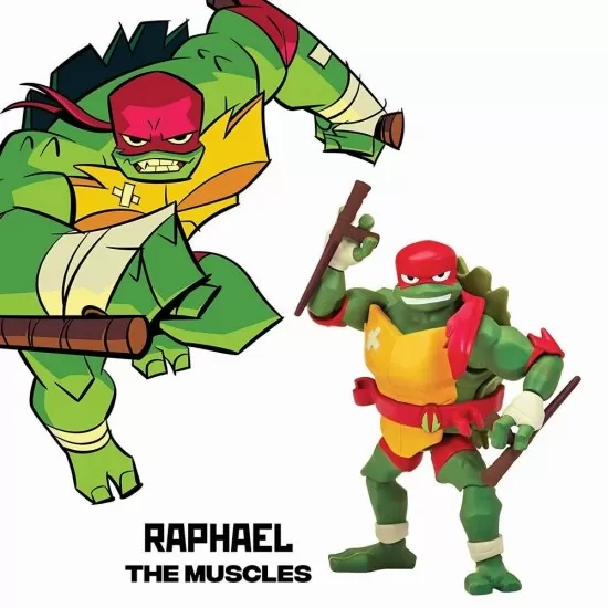 Figurina Raphael cu accesorii Testoasele Ninja Figurina Raphael cu accesorii Testoasele Ninja