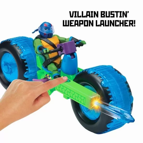 Vehicul cu figurina Leonardo Testoasele Ninja Vehicul cu figurina Leonardo Testoasele Ninja