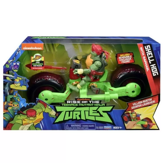 Vehicul cu figurina Raphael Testoasele Ninja 