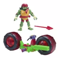 Vehicul cu figurina Raphael Testoasele Ninja 