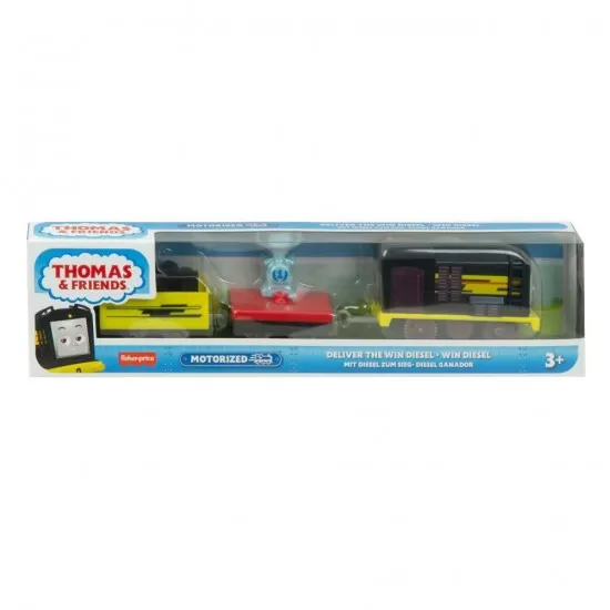 Locomotiva motorizata Diesel Thomas cu 2 vagoane Locomotiva motorizata Diesel Thomas cu 2 vagoane