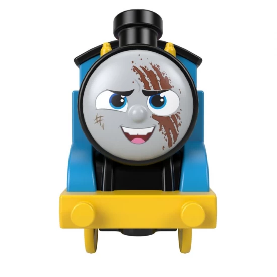 Locomotiva motorizata Thomas and Terence echipa pe santier cu 2 vagoane Locomotiva motorizata Thomas and Terence echipa pe santier cu 2 vagoane