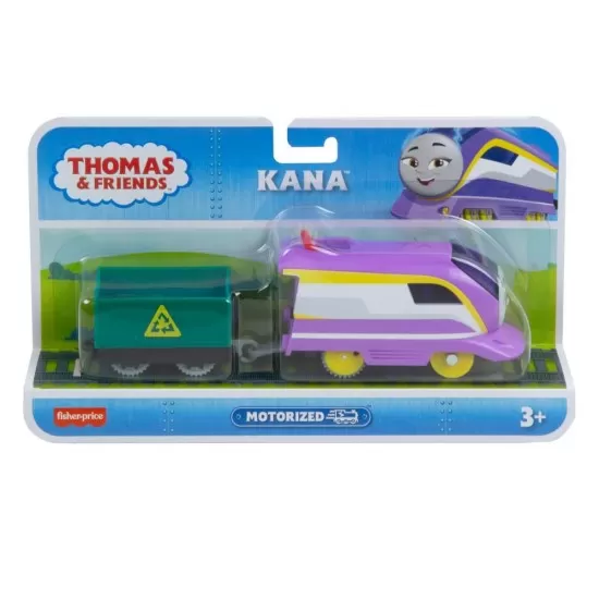 Locomotiva motorizata Kana Thomas cu vagon Locomotiva motorizata Kana Thomas cu vagon