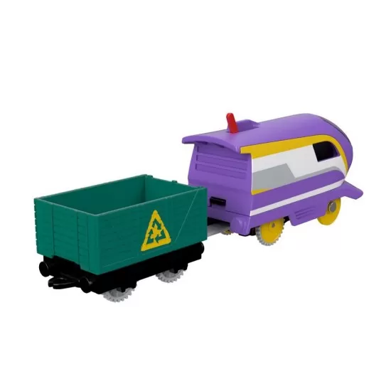 Locomotiva motorizata Kana Thomas cu vagon Locomotiva motorizata Kana Thomas cu vagon