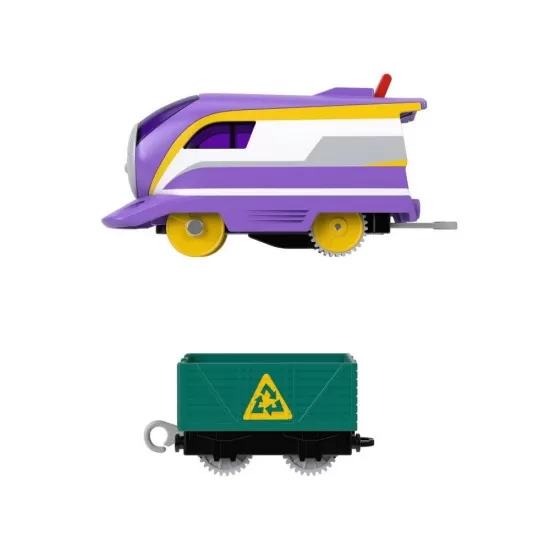 Locomotiva motorizata Kana Thomas cu vagon Locomotiva motorizata Kana Thomas cu vagon