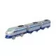 Locomotiva motorizata Thomas Kenji cu 2 vagoane si accesorii Locomotiva motorizata Thomas Kenji cu 2 vagoane si accesorii