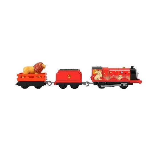 Locomotiva motorizata Thomas Safari Lion James