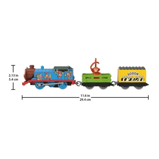 Locomotiva Thomas motorizata Safari Monkey Locomotiva Thomas motorizata Safari Monkey