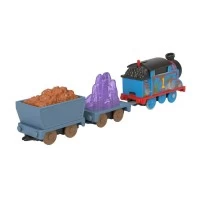 Locomotiva motorizata Thomas Crystal Caves cu 2 vagoane