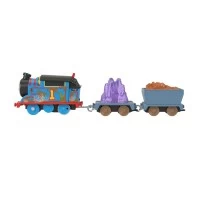 Locomotiva motorizata Thomas Crystal Caves cu 2 vagoane