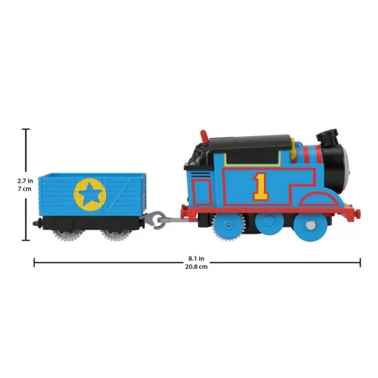 Locomotiva motorizata Thomas cu vagon Locomotiva motorizata Thomas cu vagon
