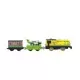 Set locomotiva Thomas Raul si Emerson motorizata cu 2 vagoane si accesorii Set locomotiva Thomas Raul si Emerson motorizata cu 2 vagoane si accesorii