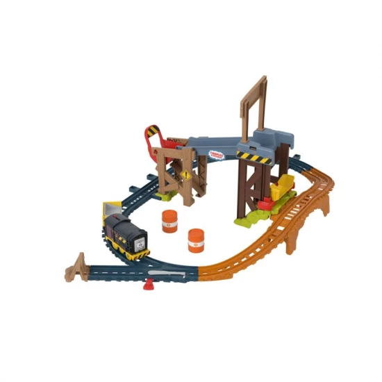 Set de joaca Thomas - Ridica si incarca marfa cu Diesel Set de joaca Thomas - Ridica si incarca marfa cu Diesel