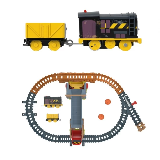 Set de joaca Thomas - Ridica si incarca marfa cu Diesel Set de joaca Thomas - Ridica si incarca marfa cu Diesel