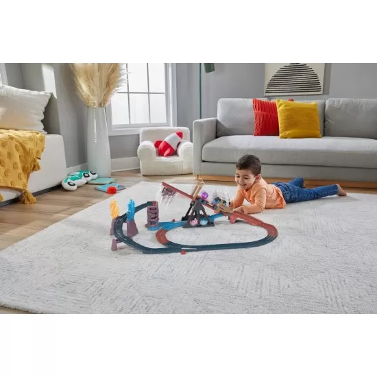 Set de joaca Thomas Crystal Caves Adventure cu locomotiva motorizata Thomas Set de joaca Thomas Crystal Caves Adventure cu locomotiva motorizata Thomas