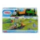 Set de joaca Thomas cu locomotiva Percy motorizata si accesorii Set de joaca Thomas cu locomotiva Percy motorizata si accesorii