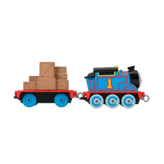 Set de joaca cu locomotiva Push Along Thomas si accesorii Set de joaca cu locomotiva Push Along Thomas si accesorii