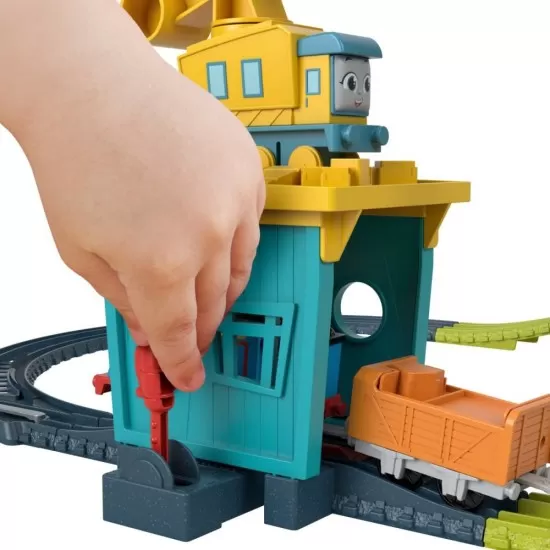 Set de joaca motorizat Carly si Sandy Thomas Set de joaca motorizat Carly si Sandy Thomas