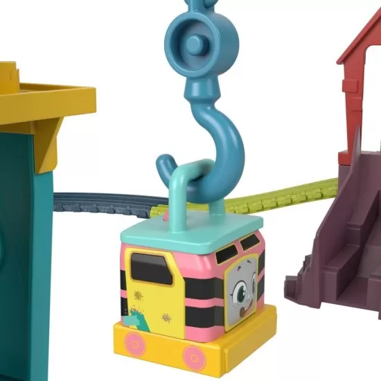 Set de joaca motorizat Carly si Sandy Thomas Set de joaca motorizat Carly si Sandy Thomas