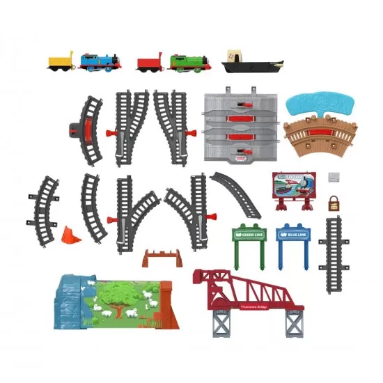 Set de joaca motorizat Thomas - Aventuri in Sodor Set de joaca motorizat Thomas - Aventuri in Sodor