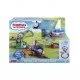 Set motorizat Thomas podul mobil cu sina, locomotiva motorizata si vagon Set motorizat Thomas podul mobil cu sina, locomotiva motorizata si vagon