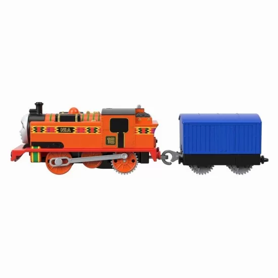Locomotiva Nia cu vagon Thomas Trackmaster Locomotiva Nia cu vagon Thomas Trackmaster