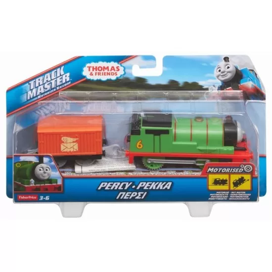 Locomotiva Percy cu vagon Thomas Trackmaster Locomotiva Percy cu vagon Thomas Trackmaster