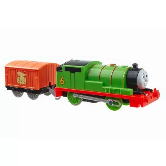 Locomotiva Percy cu vagon Thomas Trackmaster Locomotiva Percy cu vagon Thomas Trackmaster