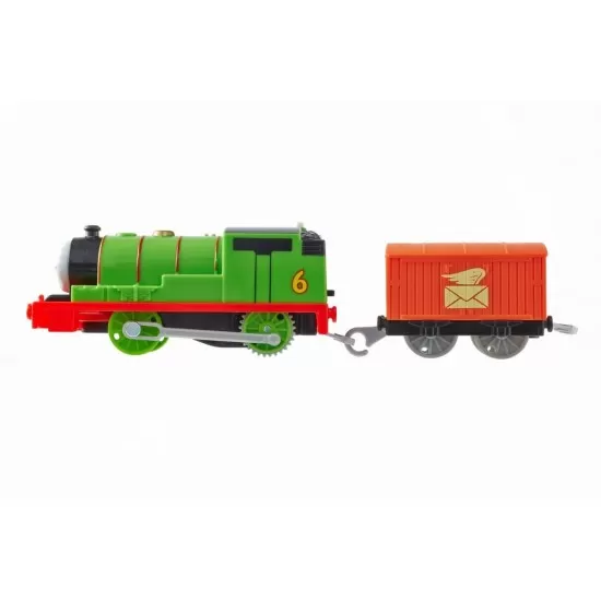 Locomotiva Percy cu vagon Thomas Trackmaster Locomotiva Percy cu vagon Thomas Trackmaster