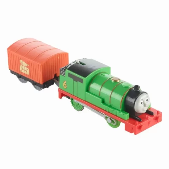 Locomotiva Percy cu vagon Thomas Trackmaster Locomotiva Percy cu vagon Thomas Trackmaster