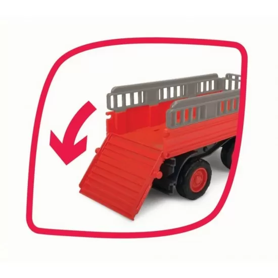 Tractoras cu remorca pentru animale cu figurina calut Tractoras cu remorca pentru animale cu figurina calut