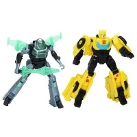 Set 2 figurine Transformers Earthspark Bumblebee si Mo Malto