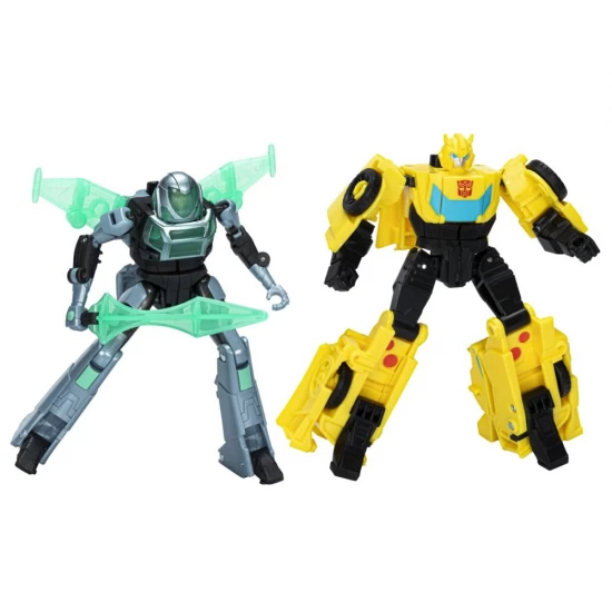 Set 2 figurine Transformers Earthspark Bumblebee si Mo Malto Set 2 figurine Transformers Earthspark Bumblebee si Mo Malto
