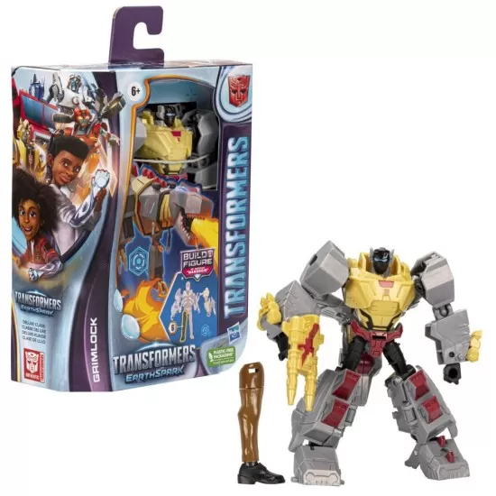 Figurina Transformers Earthspark Deluxe Grimlock 12.5 cm Figurina Transformers Earthspark Deluxe Grimlock 12.5 cm