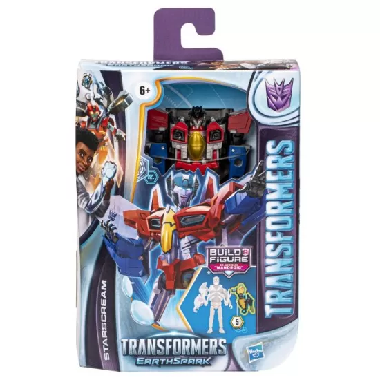 Figurina Transformers Earthspark Deluxe Starscream 12.5 cm Figurina Transformers Earthspark Deluxe Starscream 12.5 cm