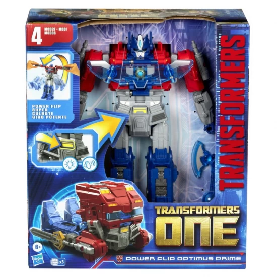 Robot Transformers One Power Flip Optimus Prime