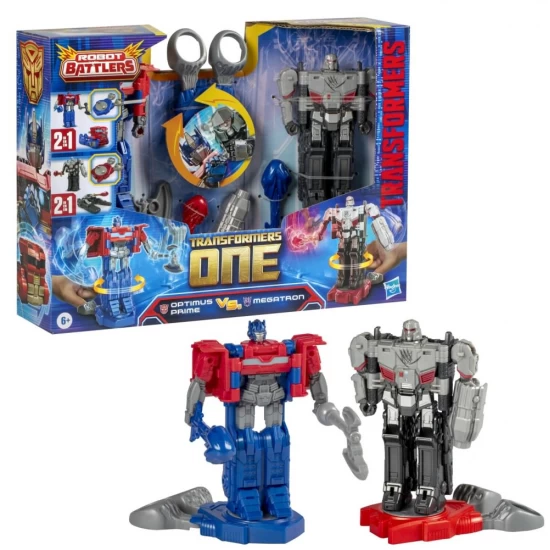 Set 2 figurine roboti Transformers One Optimus Prime si Megatron