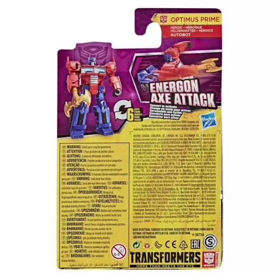 Robot Transformers Optimus Prime seria Energon Axe Attack Robot Transformers Optimus Prime seria Energon Axe Attack